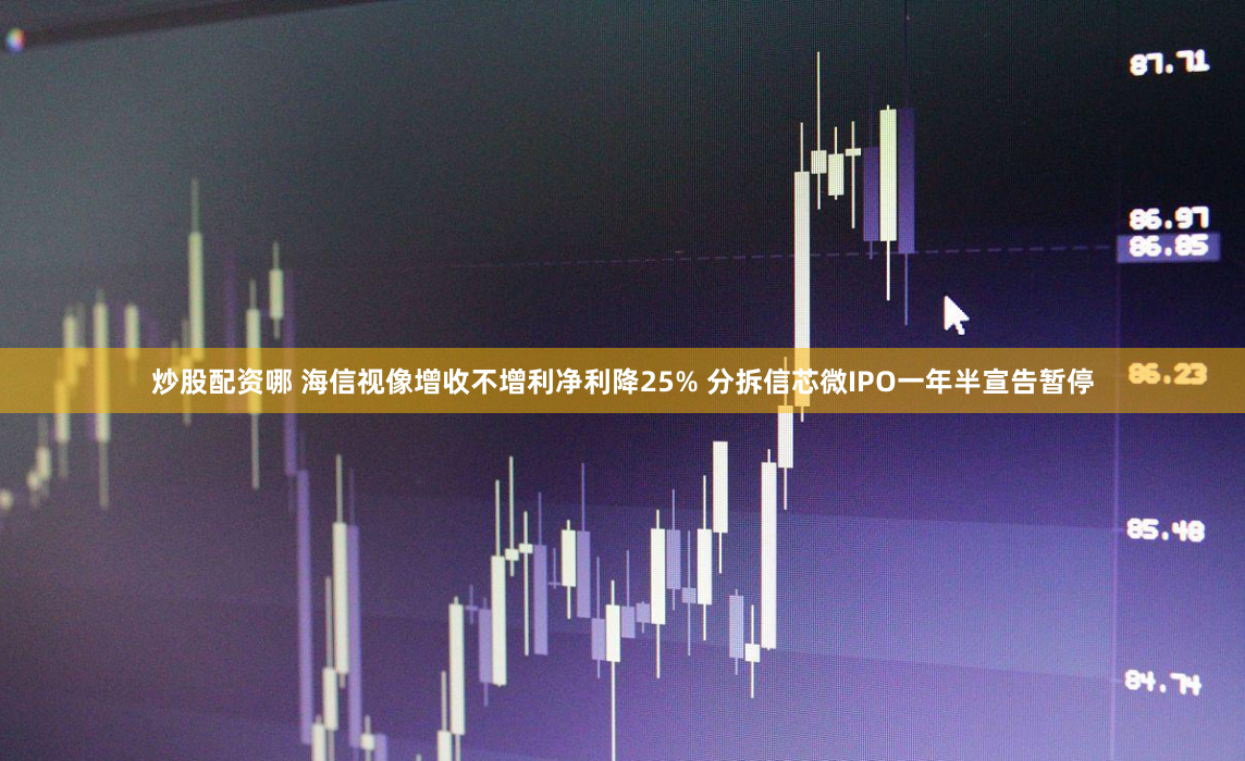 炒股配资哪 海信视像增收不增利净利降25% 分拆信芯微IPO一年半宣告暂停