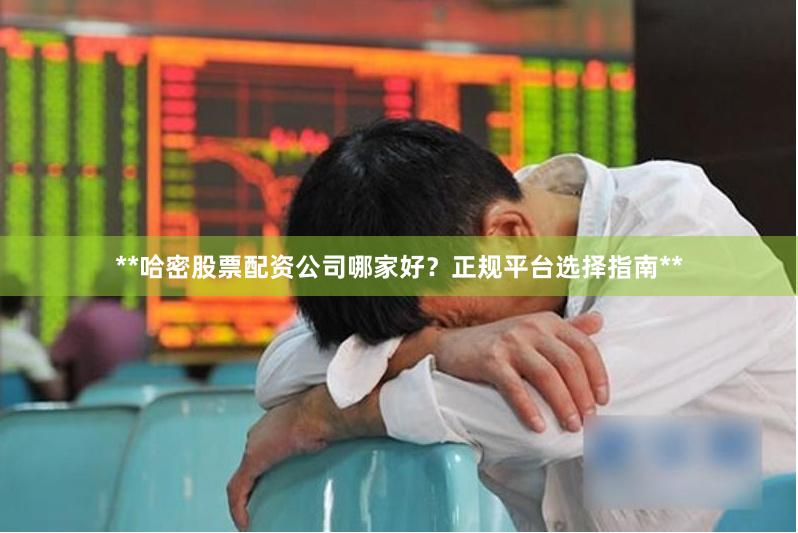 **哈密股票配资公司哪家好？正规平台选择指南**